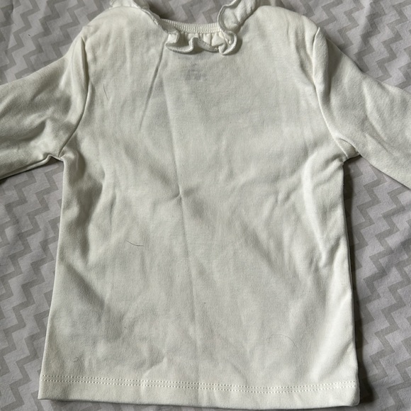 Baby Girls 18M Long Sleeve Ruffled Fleece Sweatshirt & Matching Jogger Pant Set - Picture 6 of 12